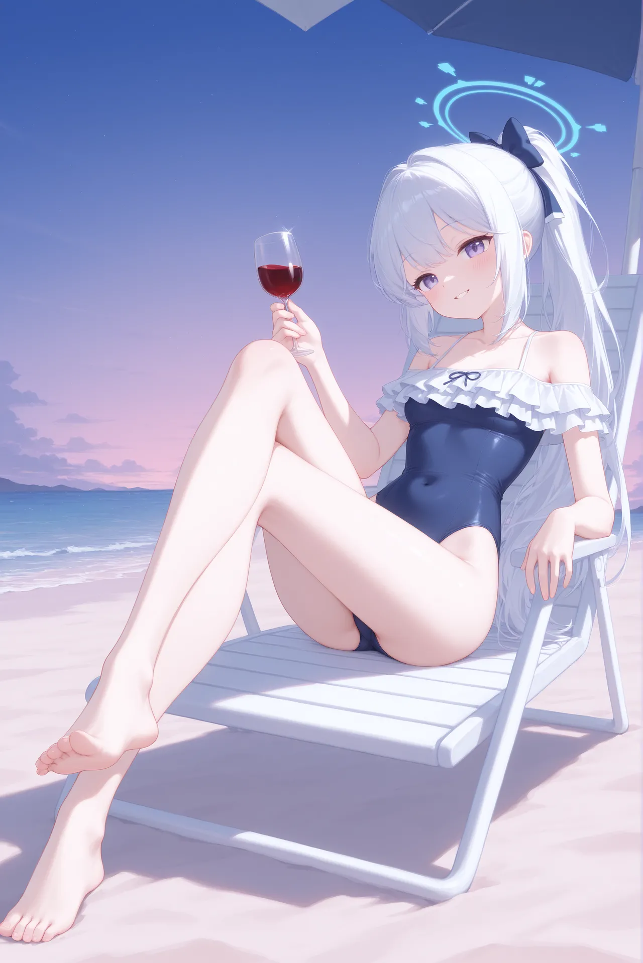 <蔚蓝档案-月雪宫子> <Blue Archive - Tsukiyuki Miyako> <ブルーアーカイブ orブルアカ - 月雪ミヤコ> page 3 full