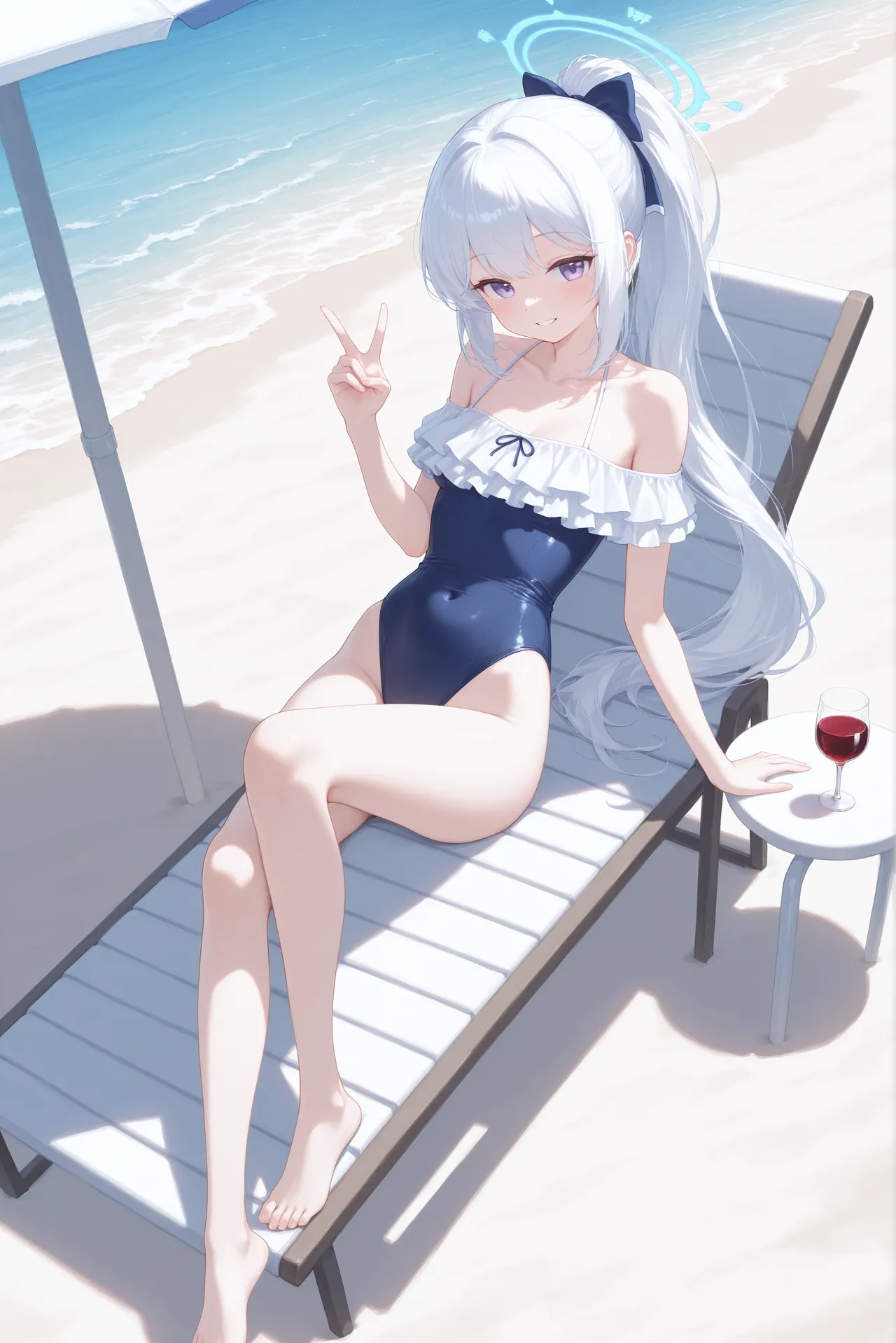 <蔚蓝档案-月雪宫子> <Blue Archive - Tsukiyuki Miyako> <ブルーアーカイブ orブルアカ - 月雪ミヤコ> page 4 full