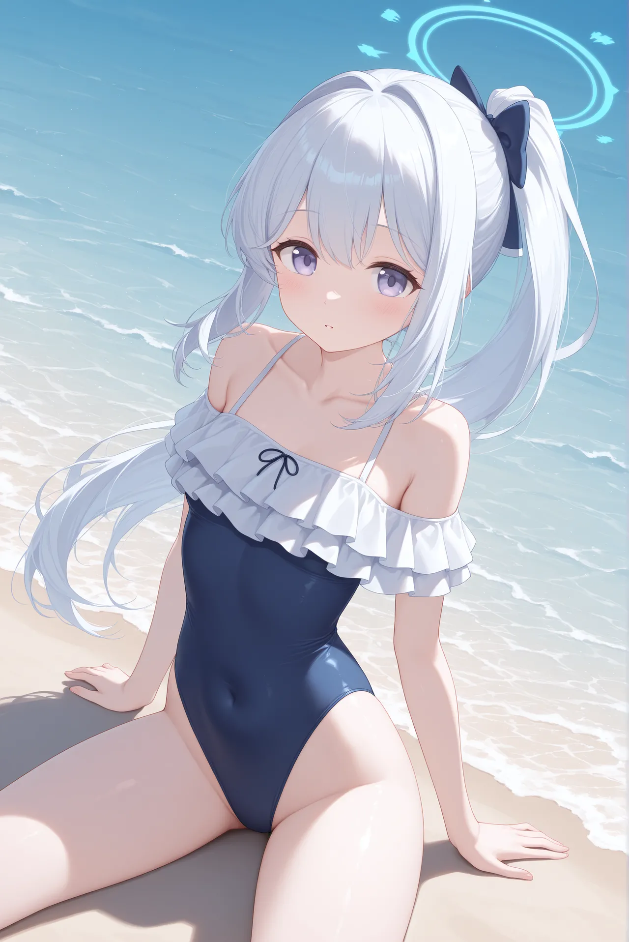 <蔚蓝档案-月雪宫子> <Blue Archive - Tsukiyuki Miyako> <ブルーアーカイブ orブルアカ - 月雪ミヤコ> page 5 full