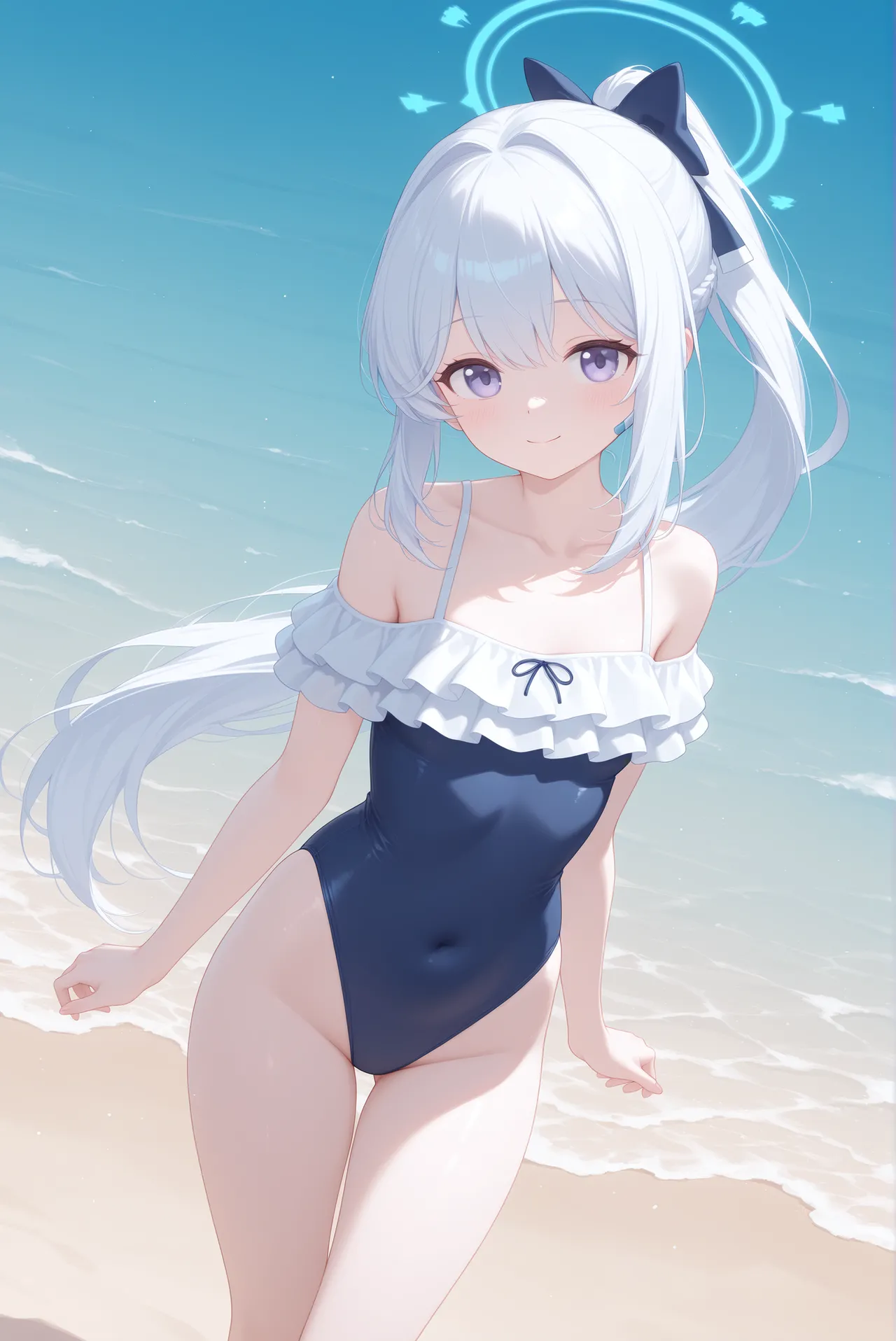<蔚蓝档案-月雪宫子> <Blue Archive - Tsukiyuki Miyako> <ブルーアーカイブ orブルアカ - 月雪ミヤコ> page 6 full