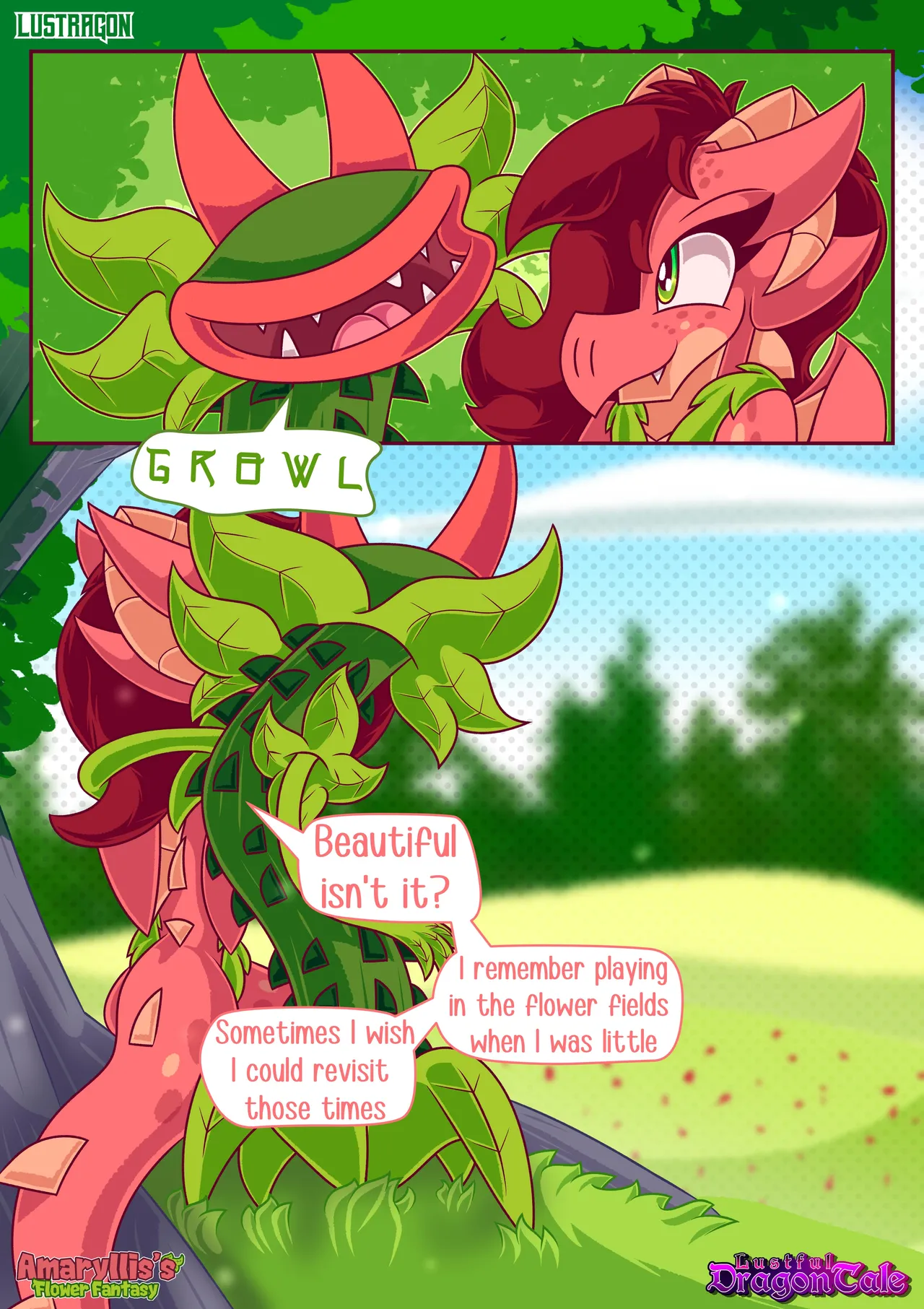 Amaryllis's Flower Fantasy page 5 full