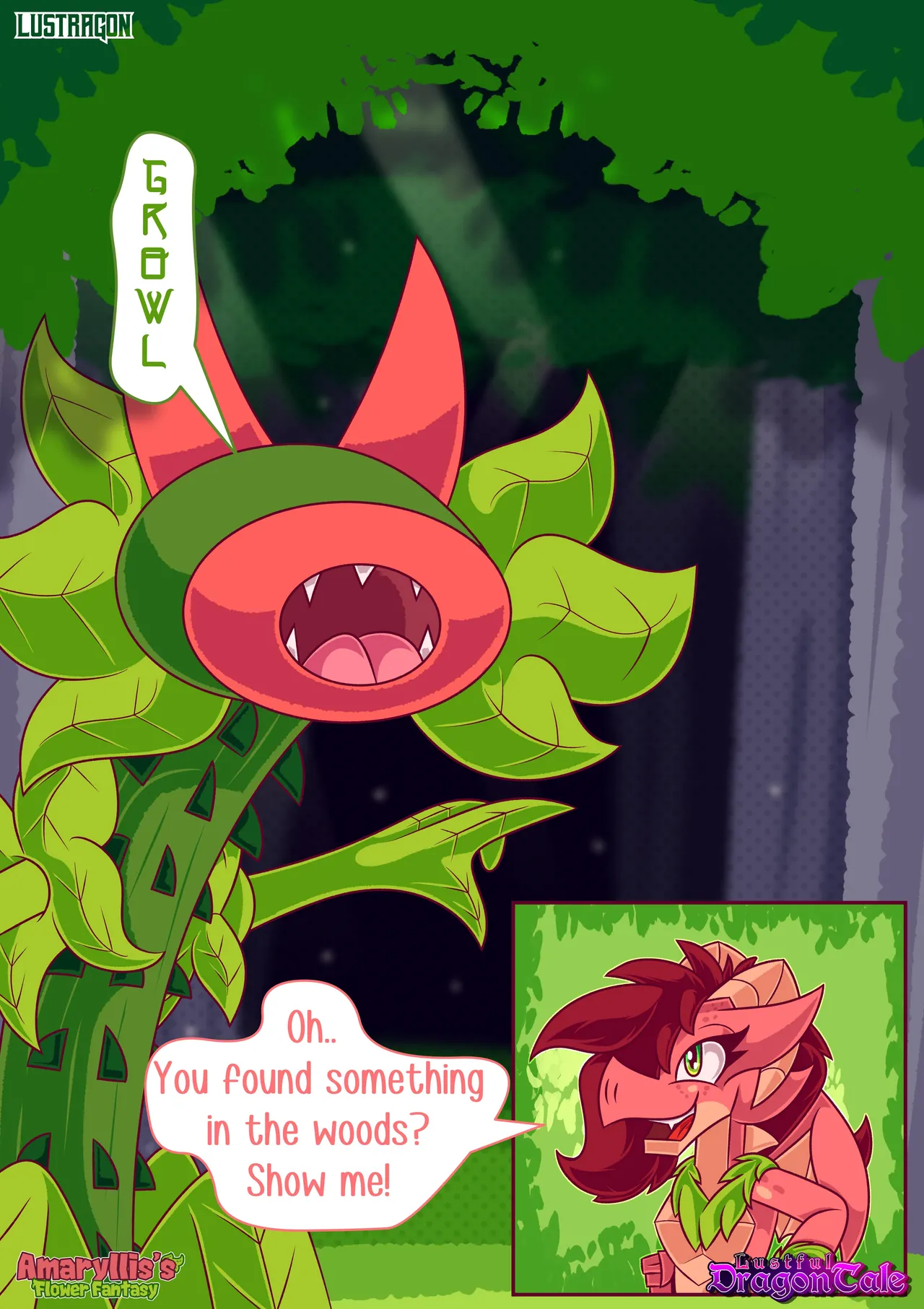 Amaryllis's Flower Fantasy page 6 full