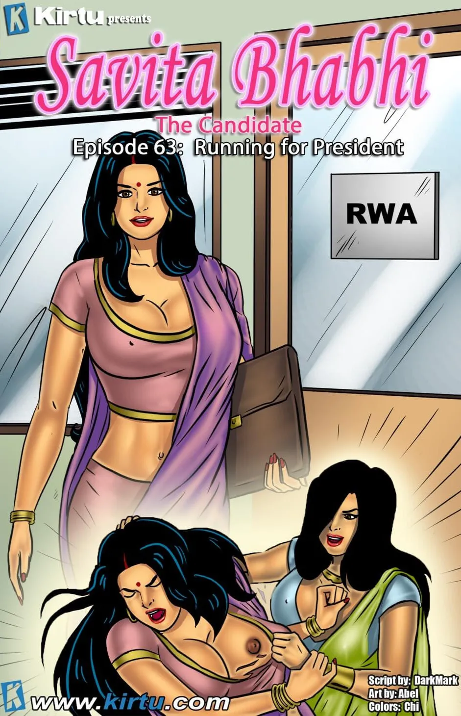 Savita Bhabhi Episode 63 The Candidate Running For President page 1 full