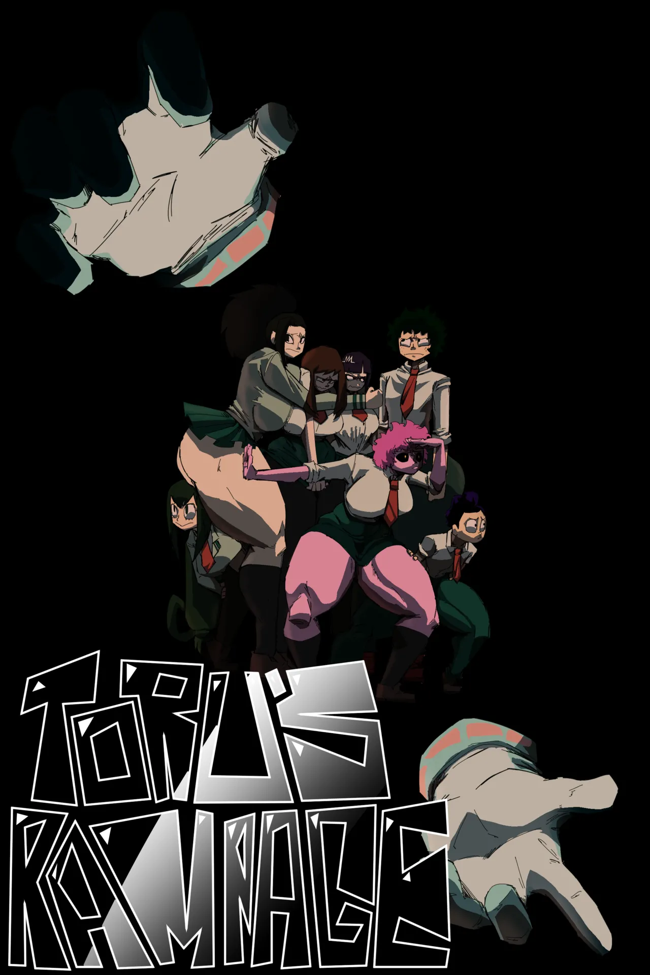 Libi_dos: HAGARUKE'S RAMPAGE!!! page 1 full