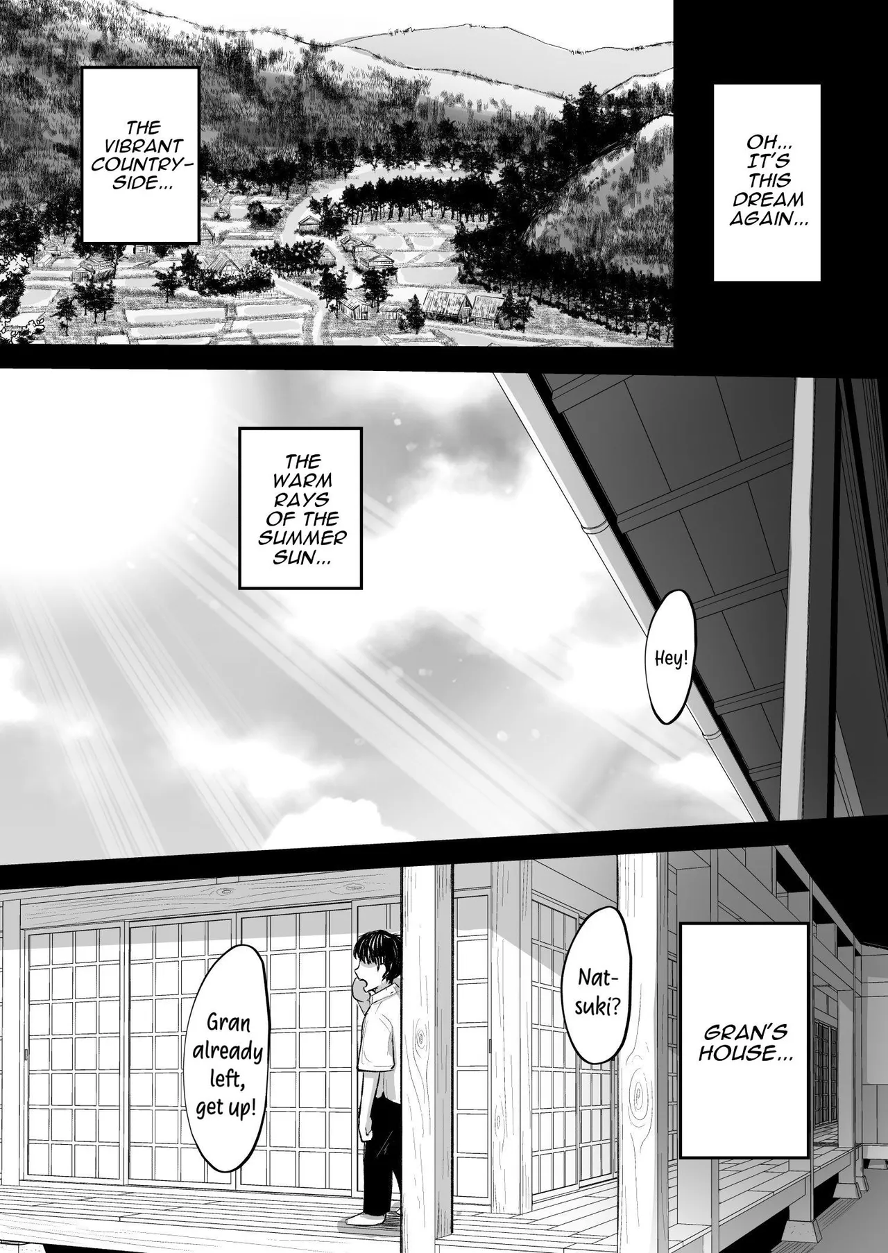 Mata, Natsu ga Kuru. –– Boku ga Shojo o Ubatta Boyish na Juumai wa Mesugaki ni Natta | Once Again, Summer Has Arrived ~my slutty tomboy cousin~ page 3 full