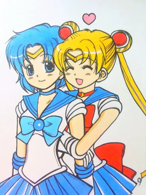 sailor moon art compilation page 8 full