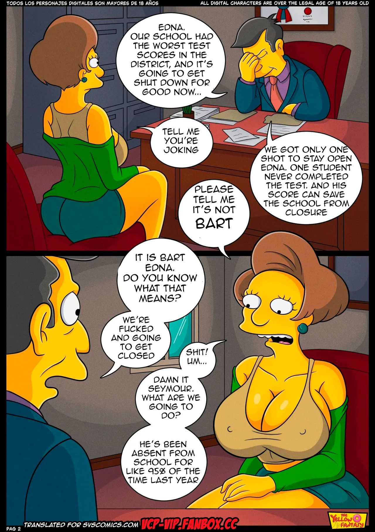 The Yellow Fantasy: El Examen page 3 full