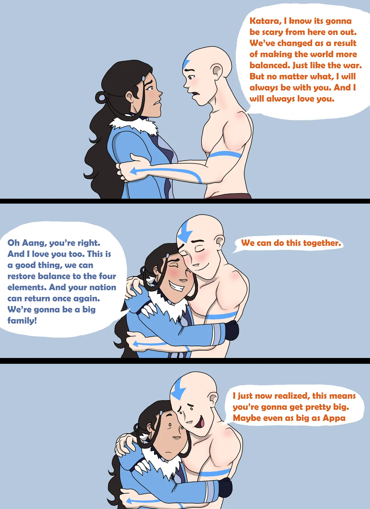 Kataang Pregnancy Comic page 6 full