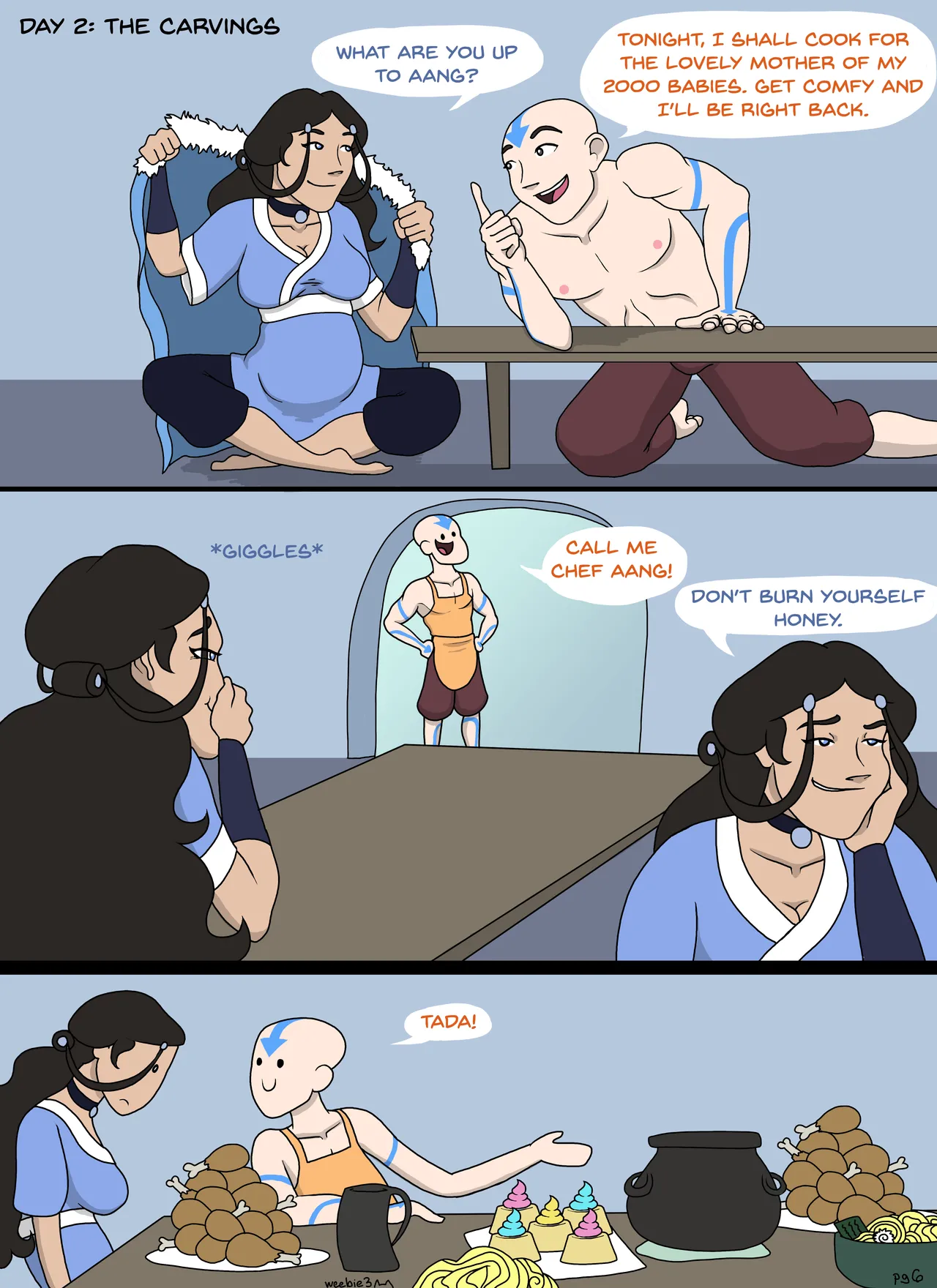 Kataang Pregnancy Comic page 7 full