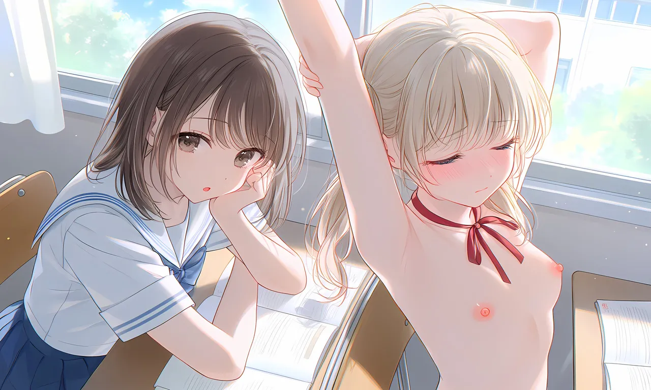 Zenra Toukou | Going to school naked is mandatory for some students page 5 full