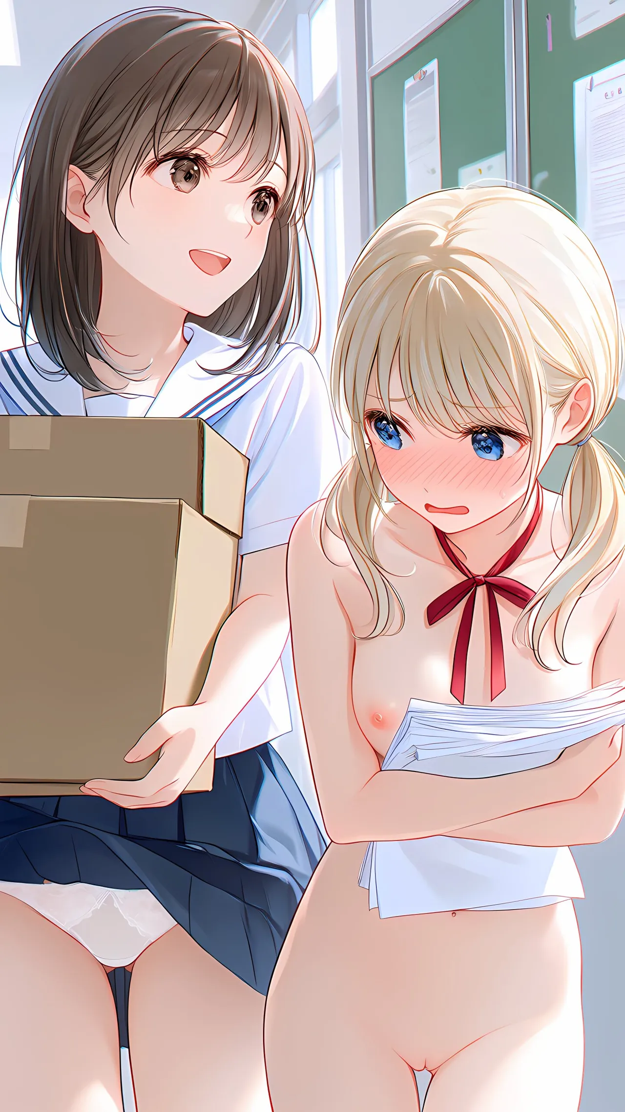 Zenra Toukou | Going to school naked is mandatory for some students page 8 full