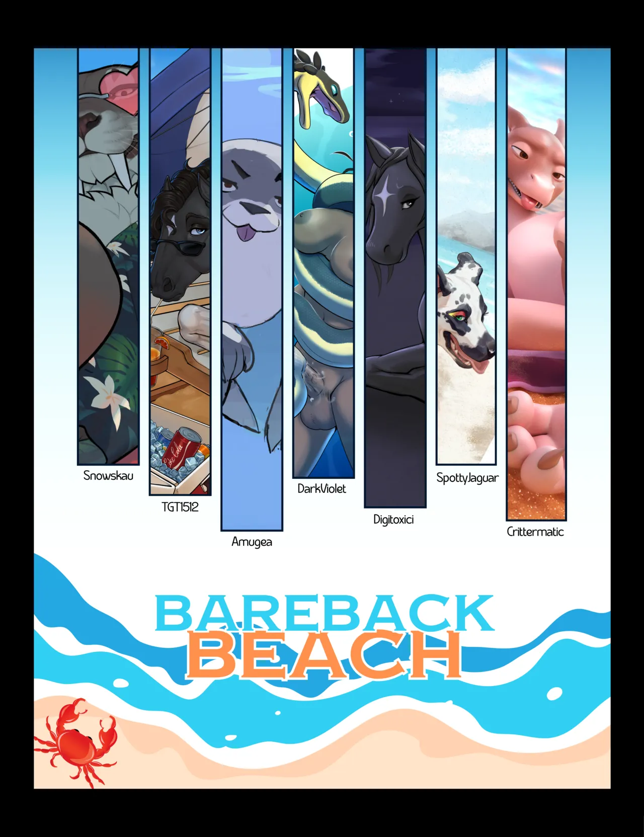 Free-Fer-All – Bareback Beach! page 3 full