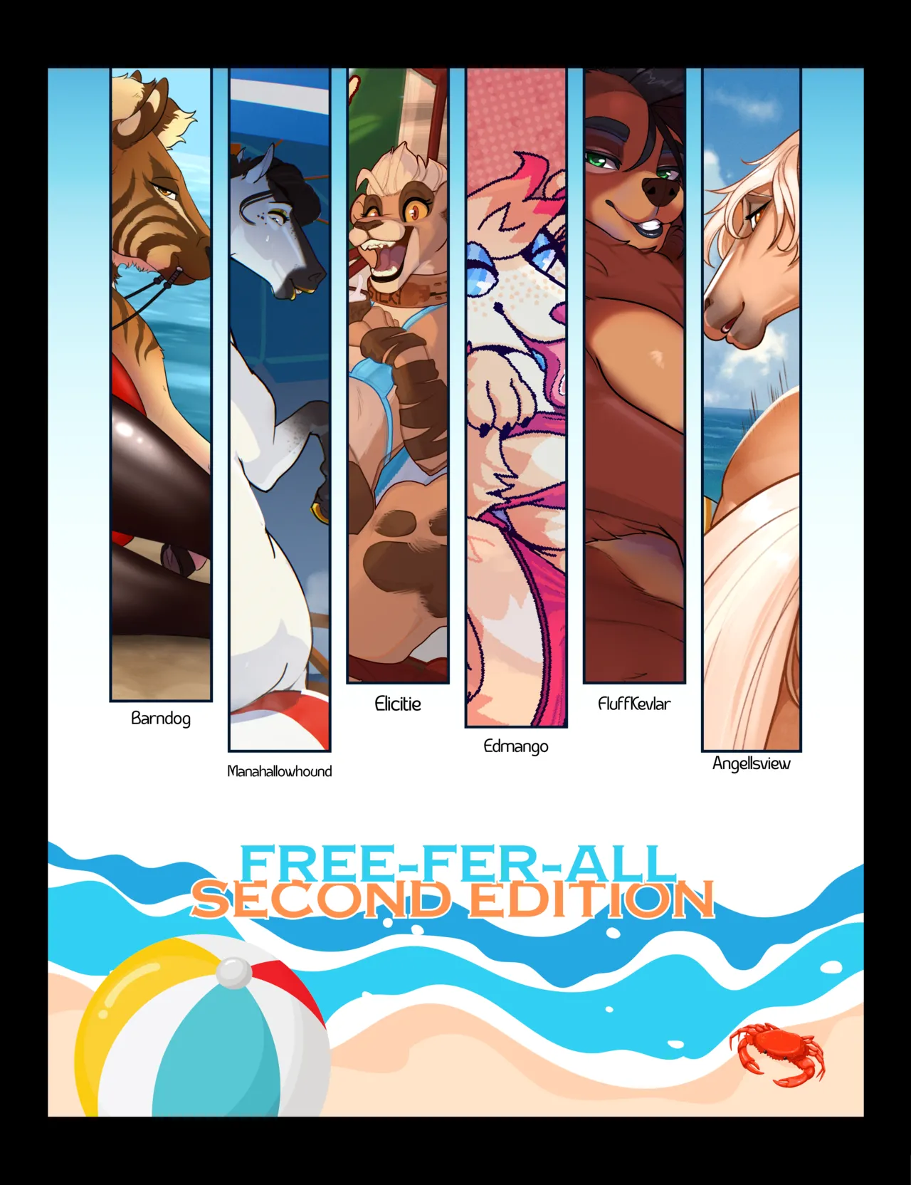 Free-Fer-All – Bareback Beach! page 4 full