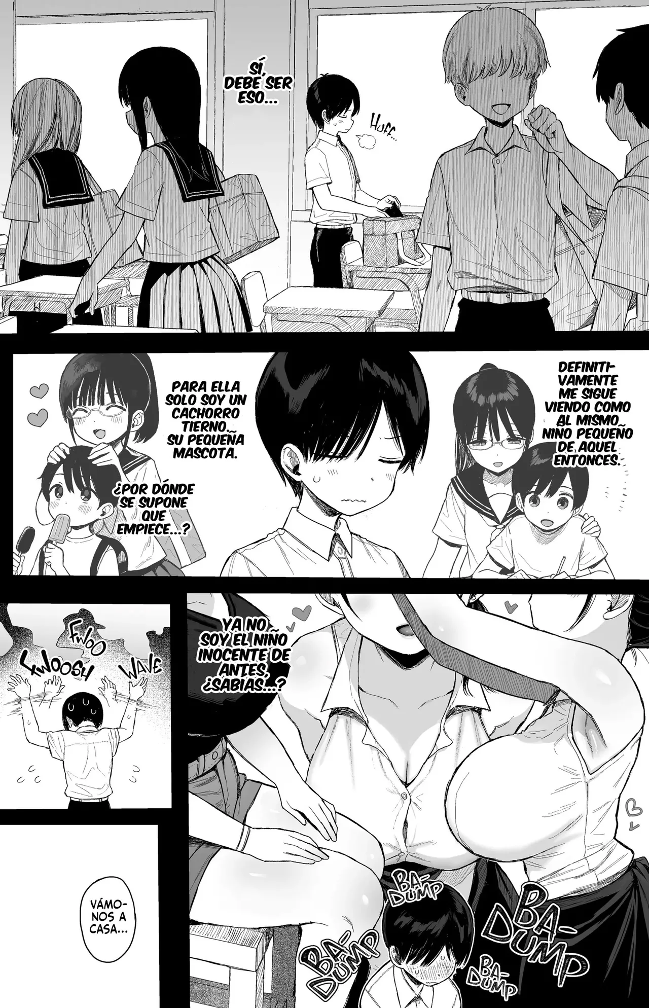 Osananajimi no H na Onee-san wa Suki desu ka？| ¿Seguirías enamorado de tu amiga de la infancia mayor aunque fuera una Chica Traviesa？ page 8 full
