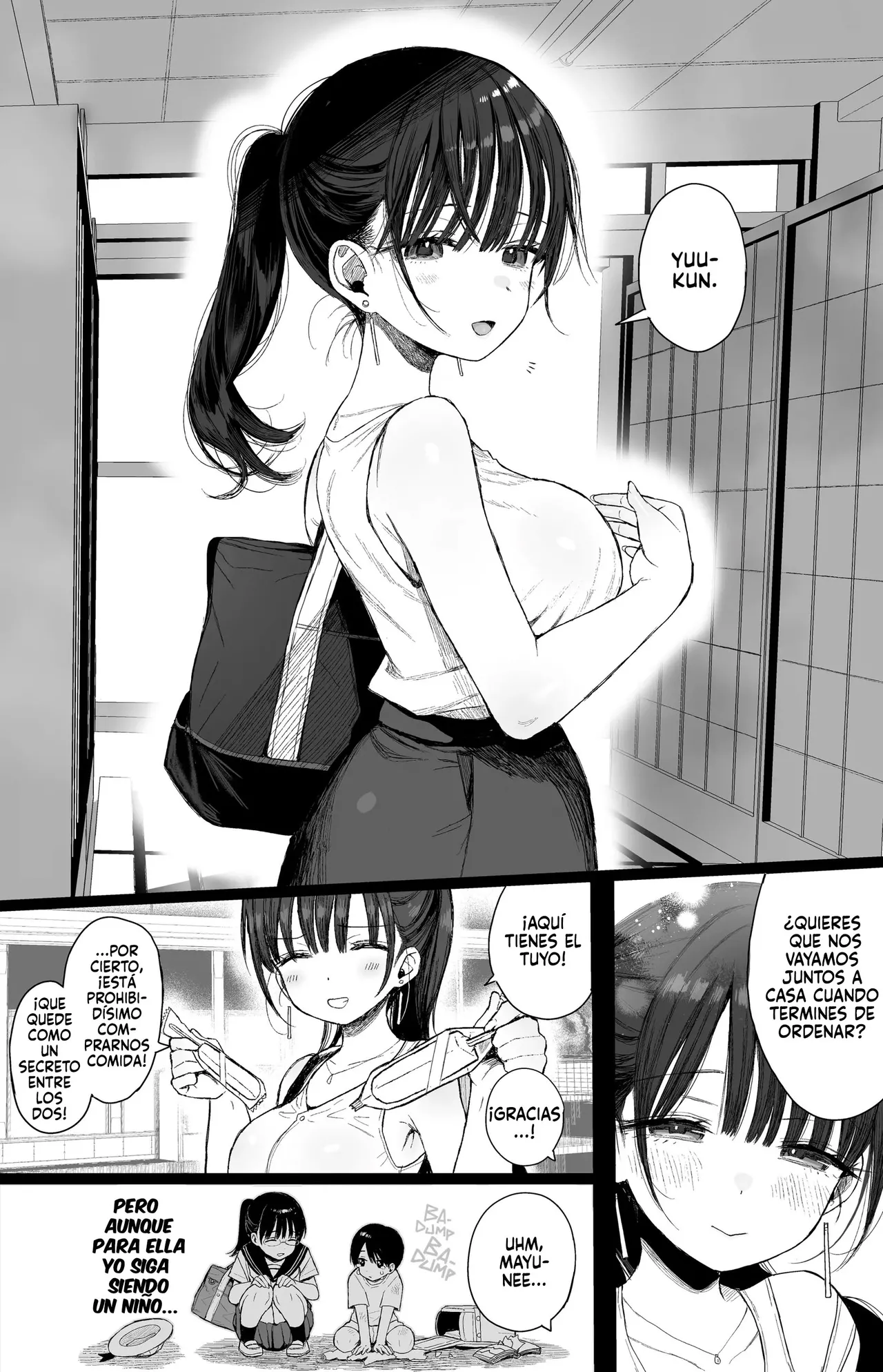 Osananajimi no H na Onee-san wa Suki desu ka？| ¿Seguirías enamorado de tu amiga de la infancia mayor aunque fuera una Chica Traviesa？ page 9 full
