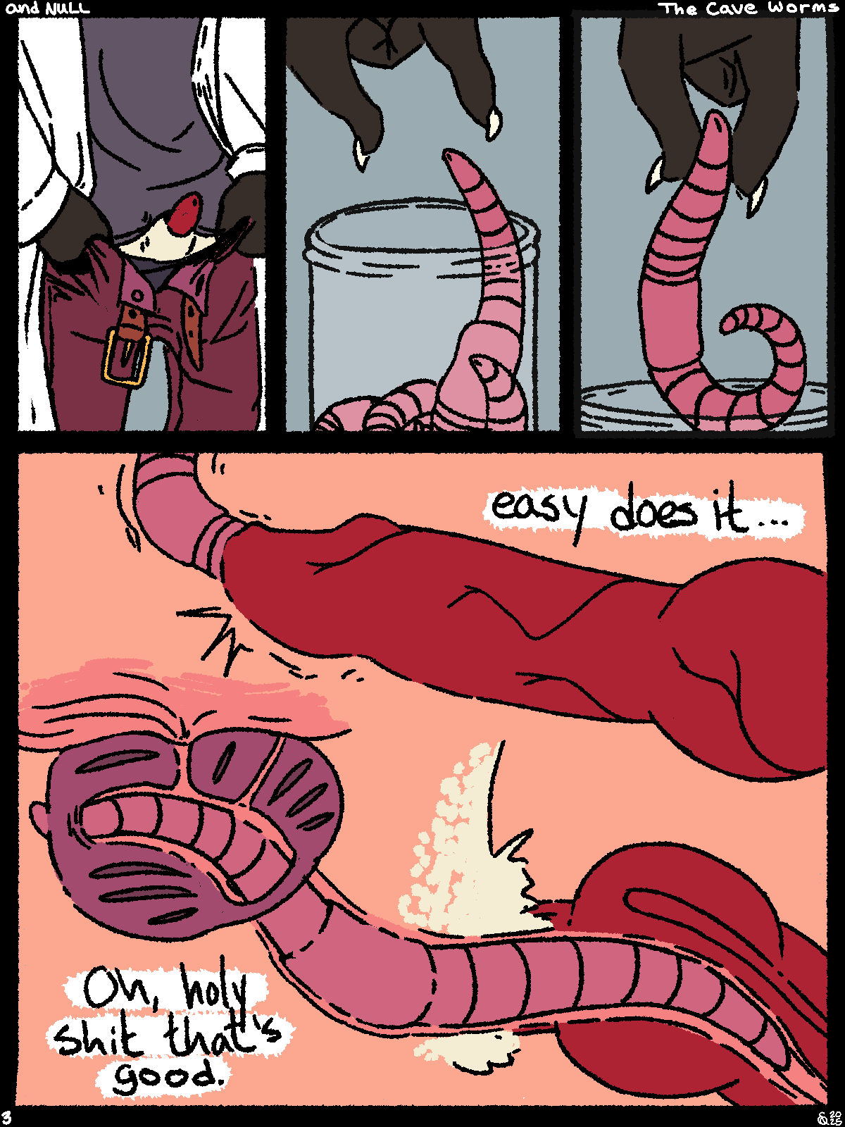 The Cave Worm page 3 full