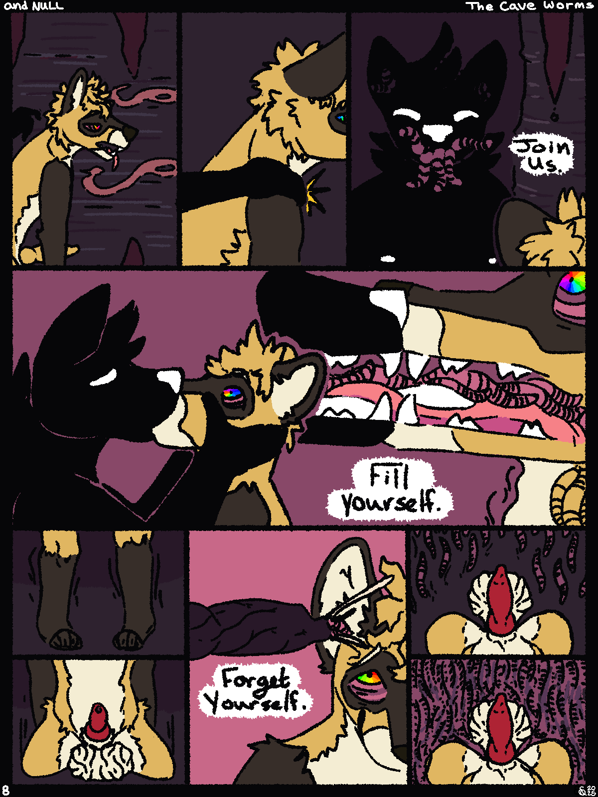 The Cave Worm page 8 full