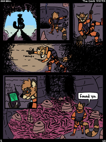 The Cave Worm cover