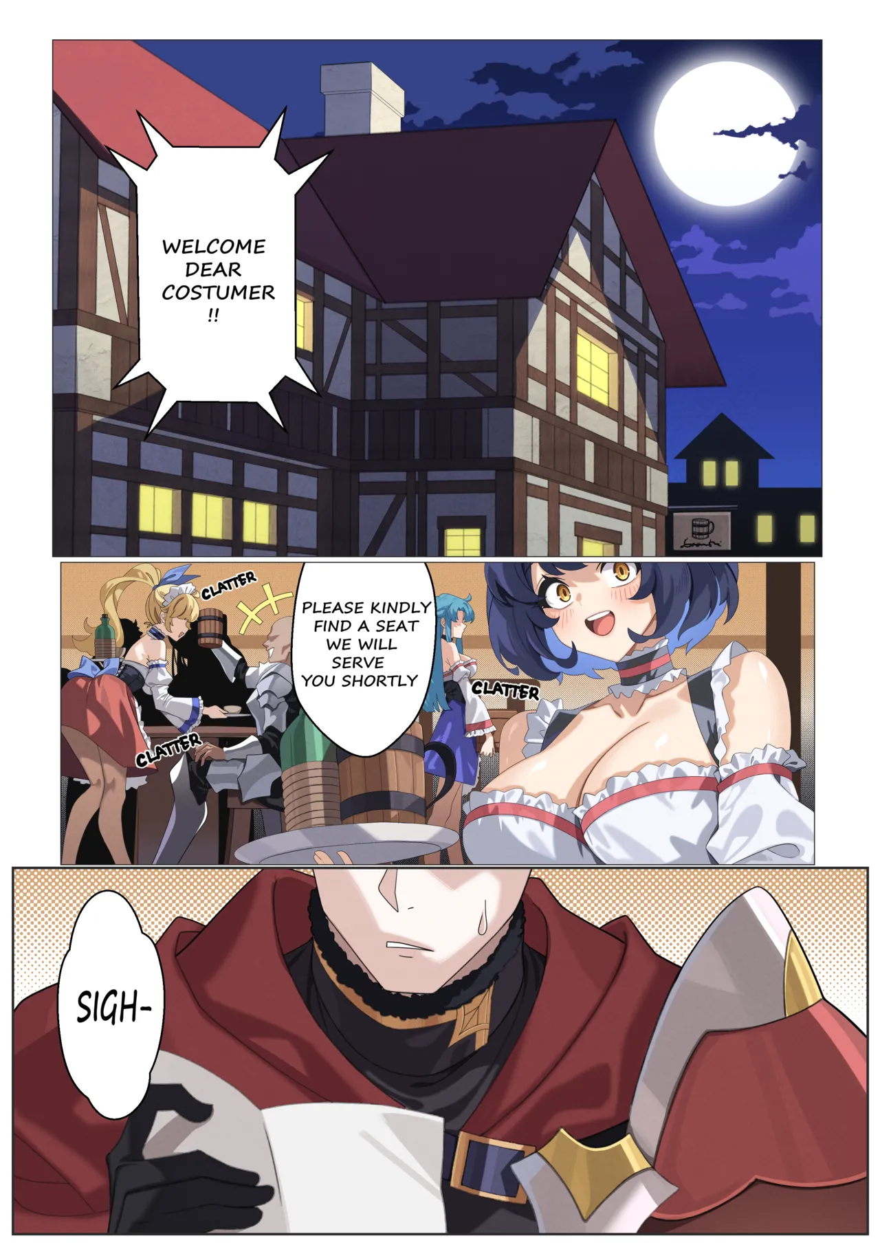 Eternal Realms Arc 1 - Oh No! A Bee GIrl Wants to Break my Mind!  - BlazeSM page 2 full