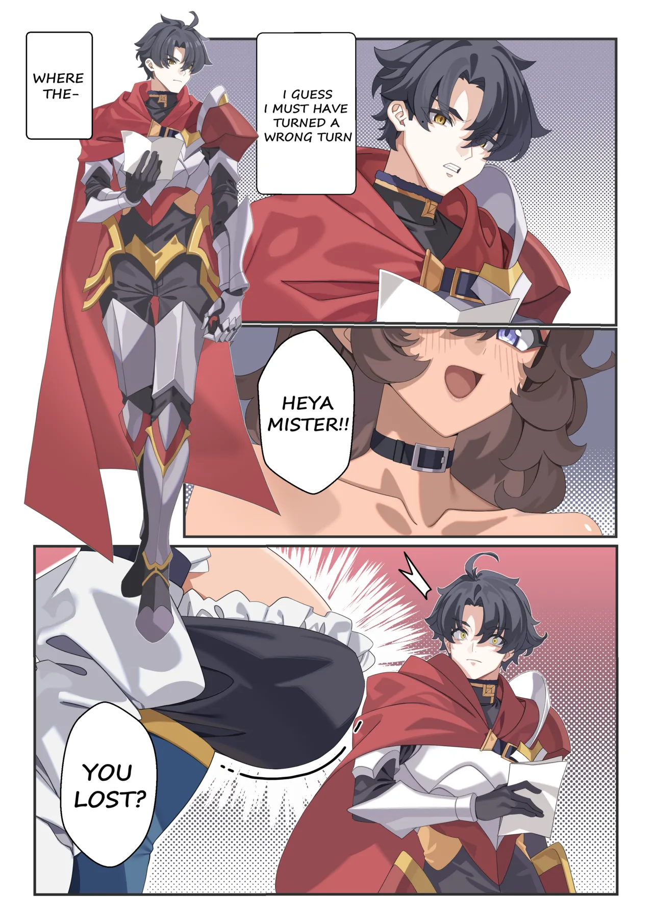 Eternal Realms Arc 1 - Oh No! A Bee GIrl Wants to Break my Mind!  - BlazeSM page 3 full