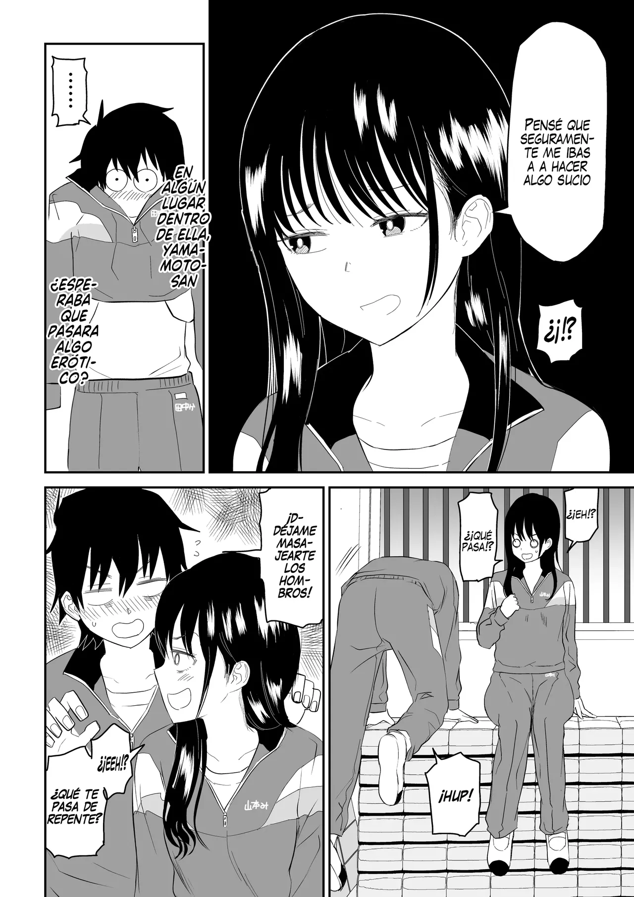 Toraware no Taiiku Souko de Cool-Dere JK to Kusuguri H!｜Encerrados en el Almacén del Gimnasio, Sexo Cosquilleante con una Estudiante Kuudere page 10 full