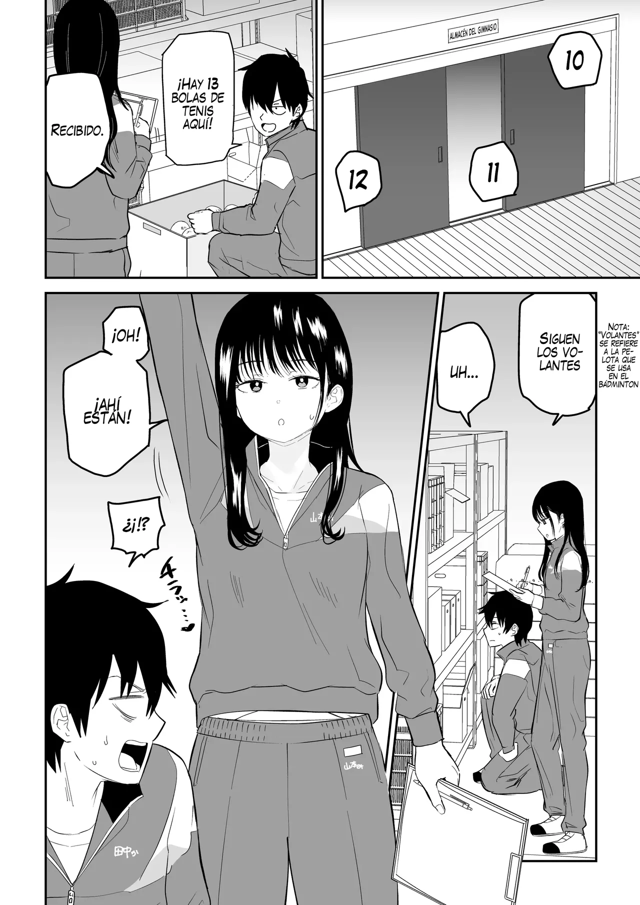 Toraware no Taiiku Souko de Cool-Dere JK to Kusuguri H!｜Encerrados en el Almacén del Gimnasio, Sexo Cosquilleante con una Estudiante Kuudere page 4 full