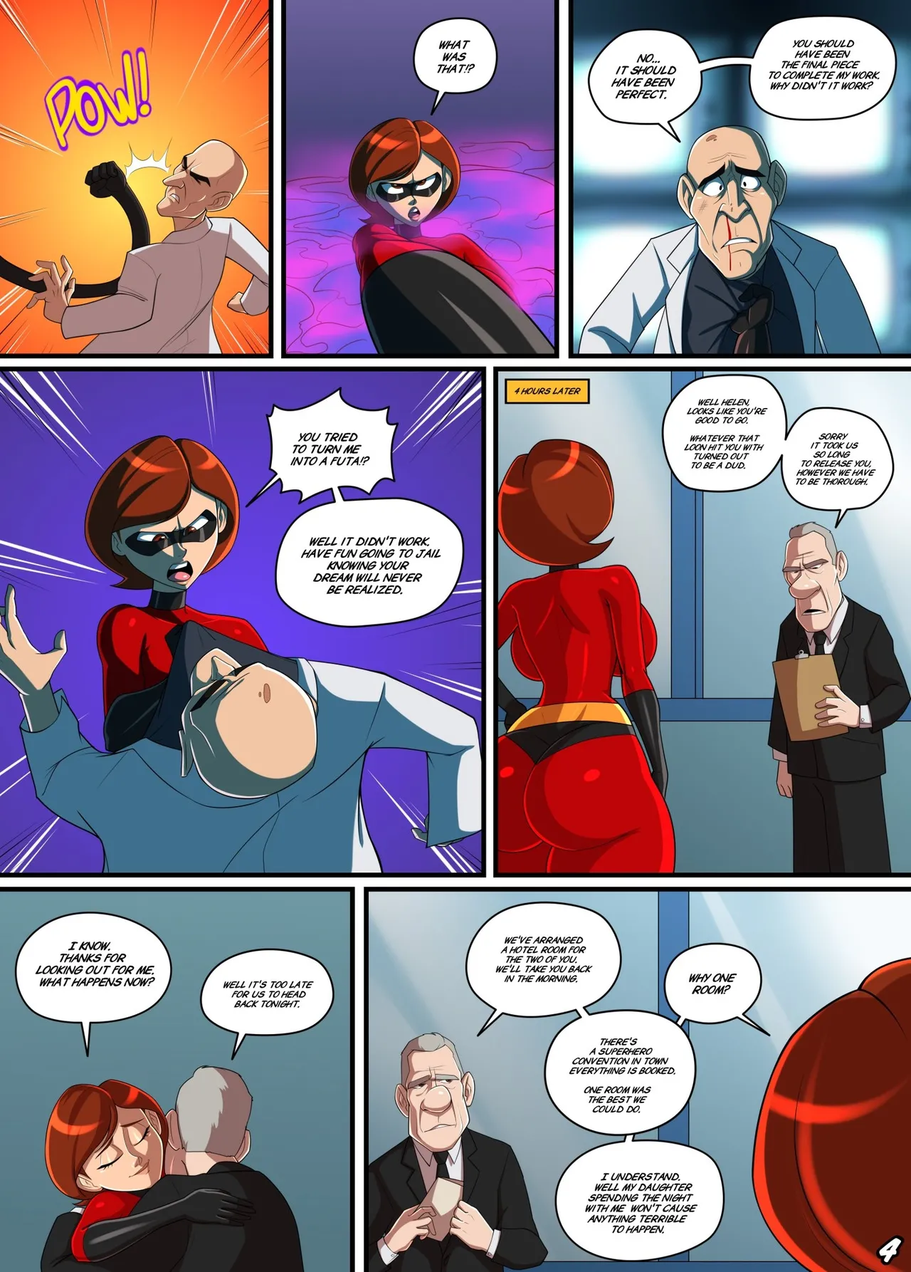 Incestibles: Helen's Stretchy Situation page 5 full