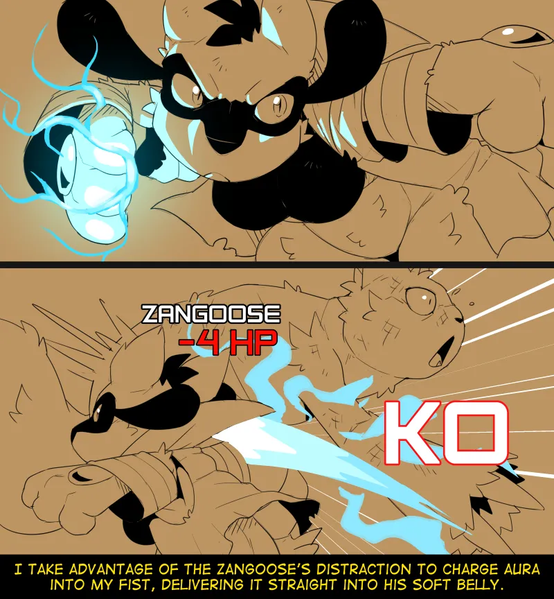 Hildegard's Quest for Aura - Zangoose and Seviper page 7 full