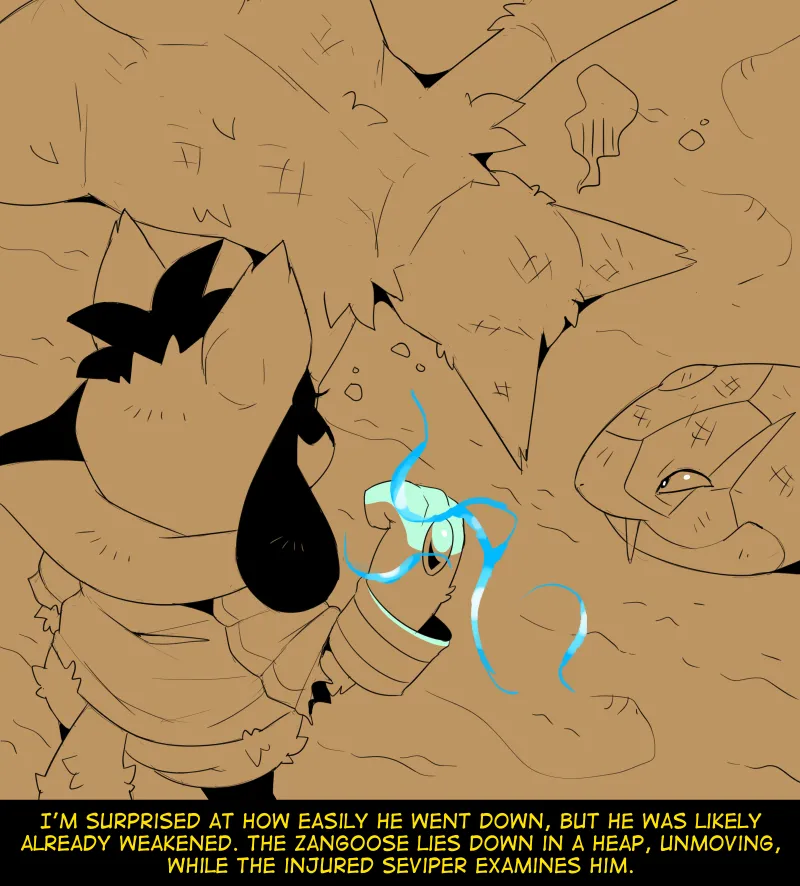 Hildegard's Quest for Aura - Zangoose and Seviper page 8 full