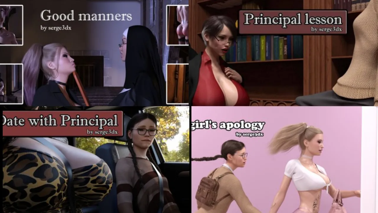 Serge3dx Futa/Milf Series page 1 full