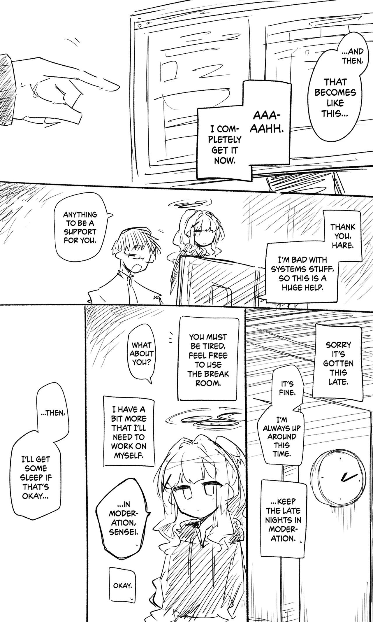 Hare Koukaibun + Short Manga + Omake page 1 full