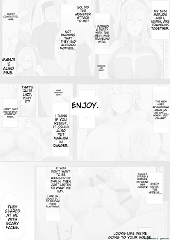 Mama Torare 2 The Adventurer Mother and Child Who Fall Into Humiliation cover