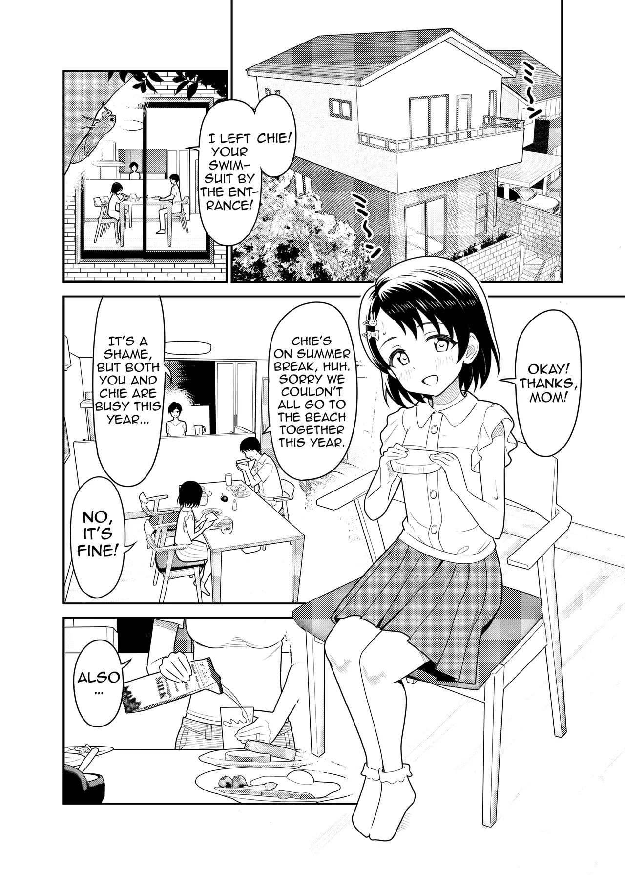 Sasaki Parent-Child Lewd Showdown!! 2 - Summer Vacation page 2 full