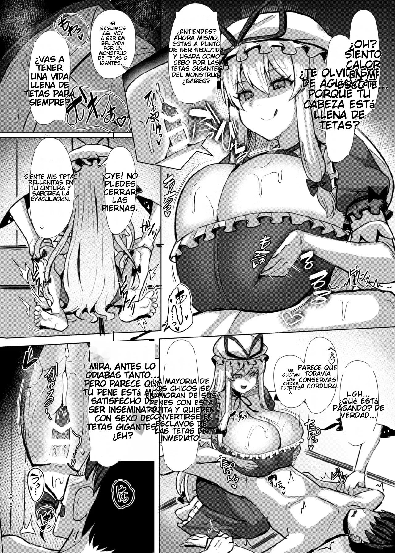 Yakumo Yukari no Chichi Jigoku | Infierno de leche de yakumo page 7 full
