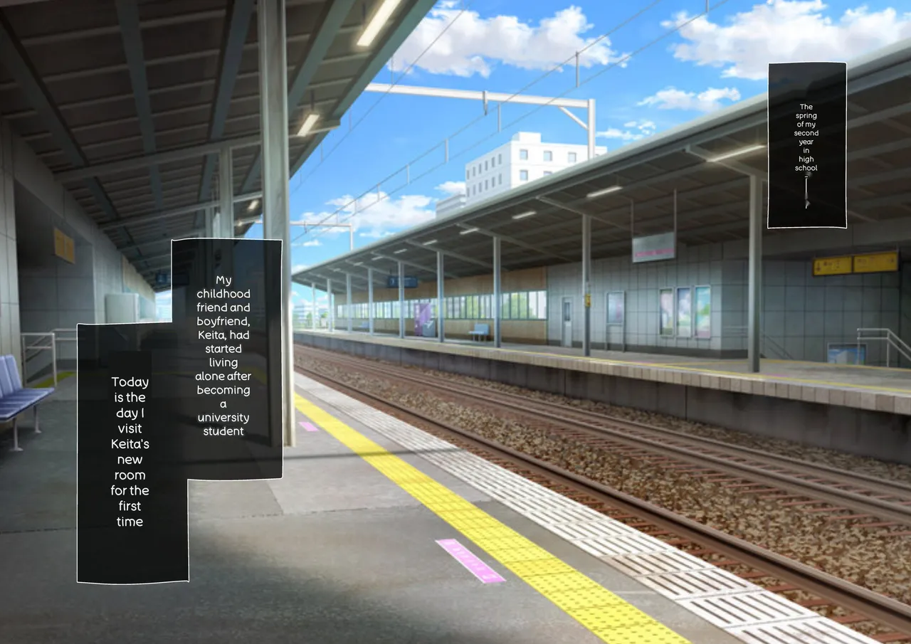 Boyfriend's neighbor's I got creampied by the trash room old man and came too♡ page 2 full