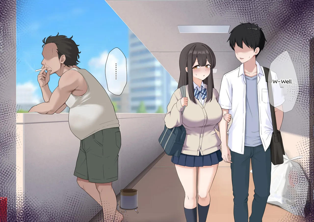 Boyfriend's neighbor's I got creampied by the trash room old man and came too♡ page 6 full