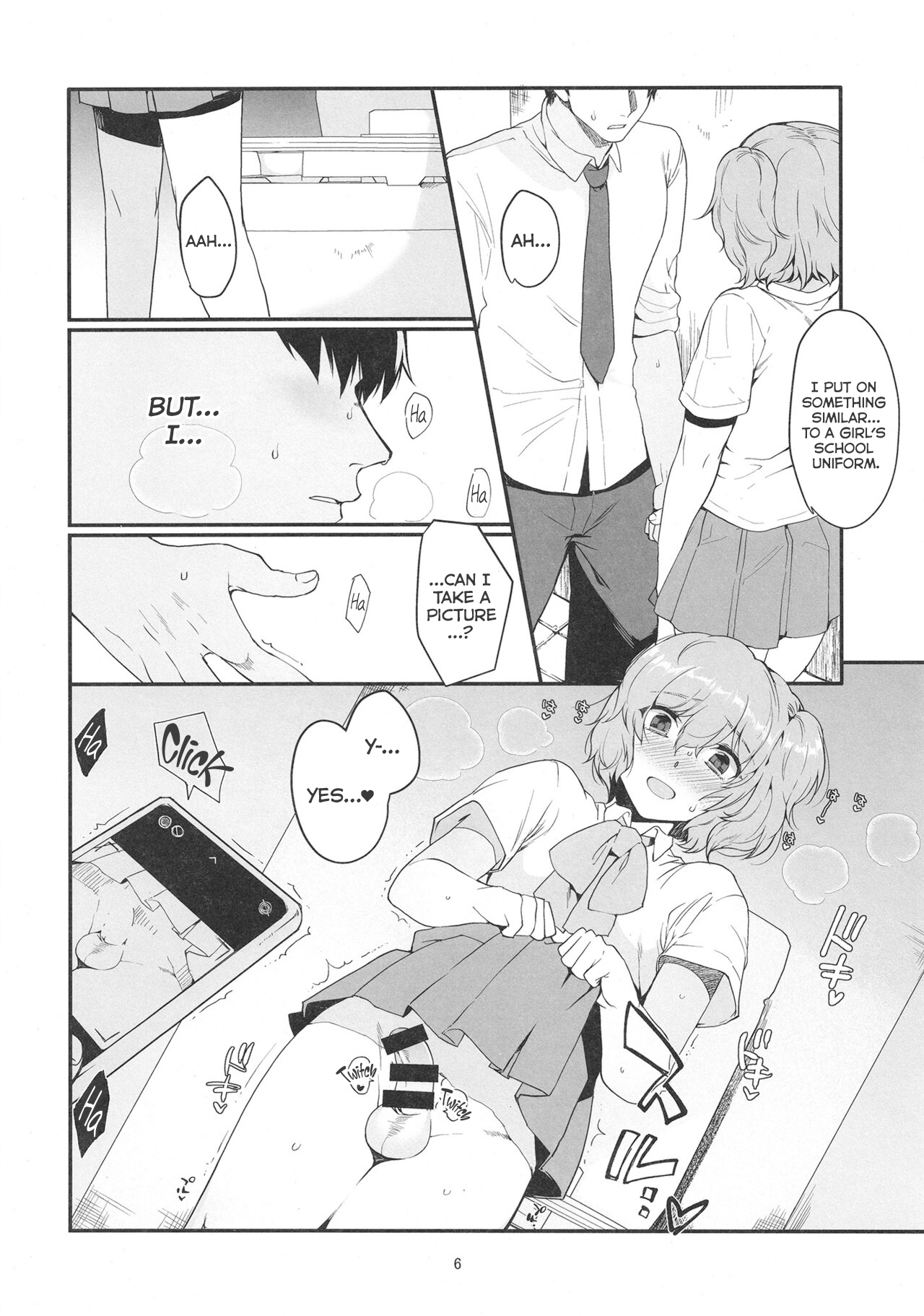 Josou Haishinsha Ryoujoku 3 Doukyuusei no menomaede… | Crossdressing Streamer 3 Exposed Live to His Classmate... page 5 full