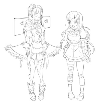 Felicia x Mikan cover
