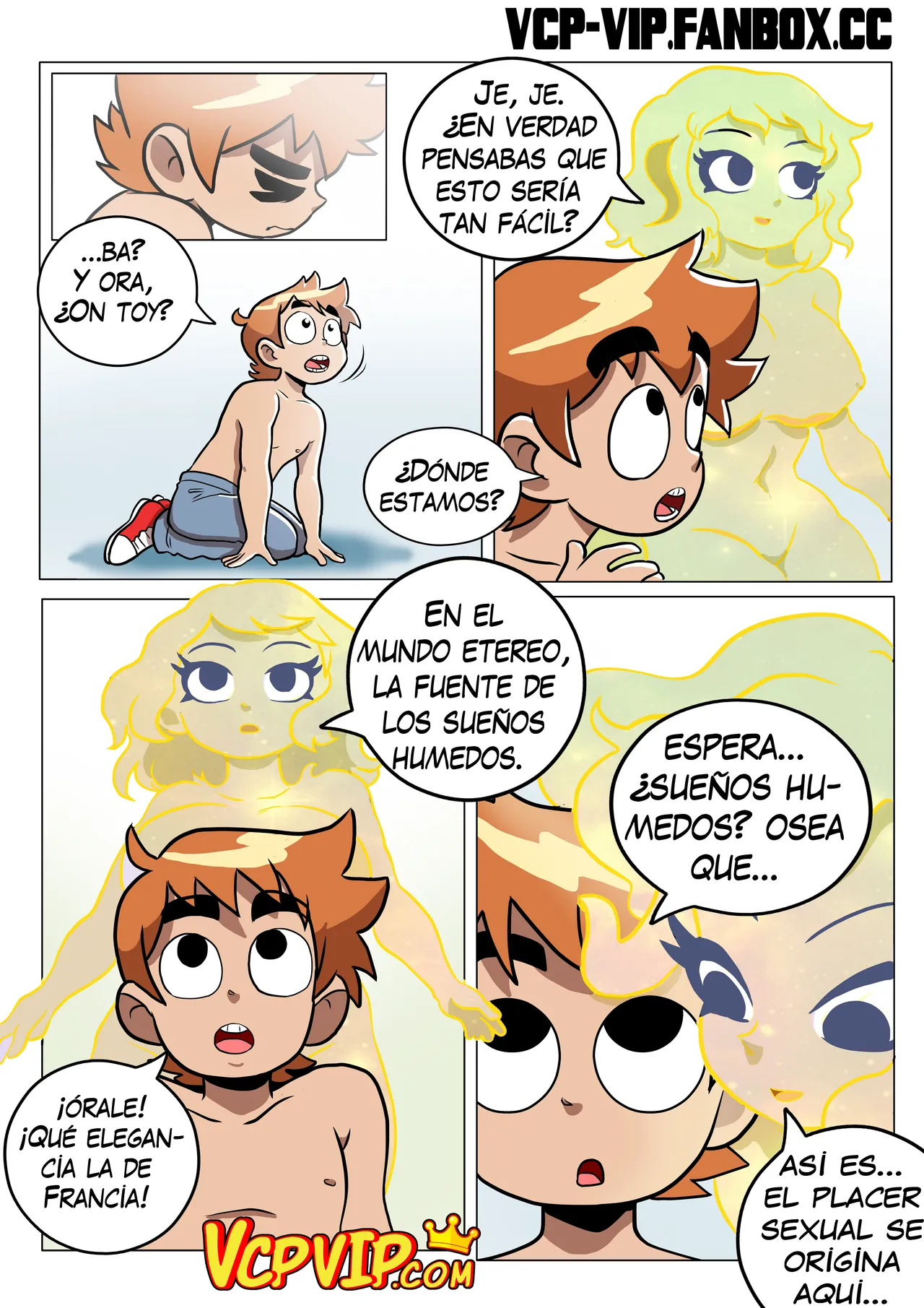 Sexcott Pilgrim: Sin Respeto page 4 full