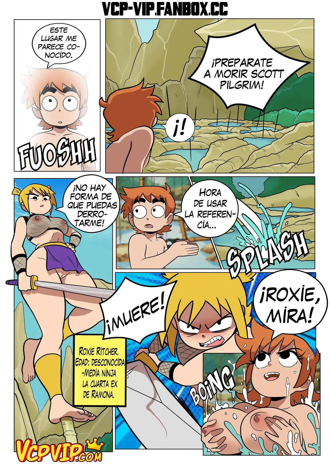 Sexcott Pilgrim: Sin Respeto page 9 full