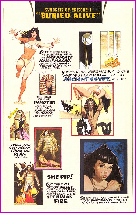 Bettie Page - Queen Of The Nile #2 page 4 full