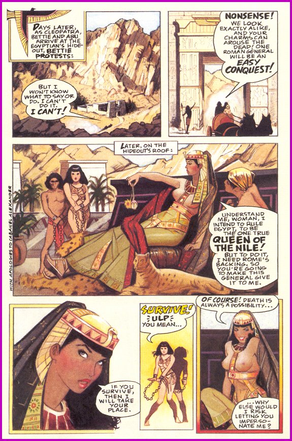 Bettie Page - Queen Of The Nile #2 page 9 full