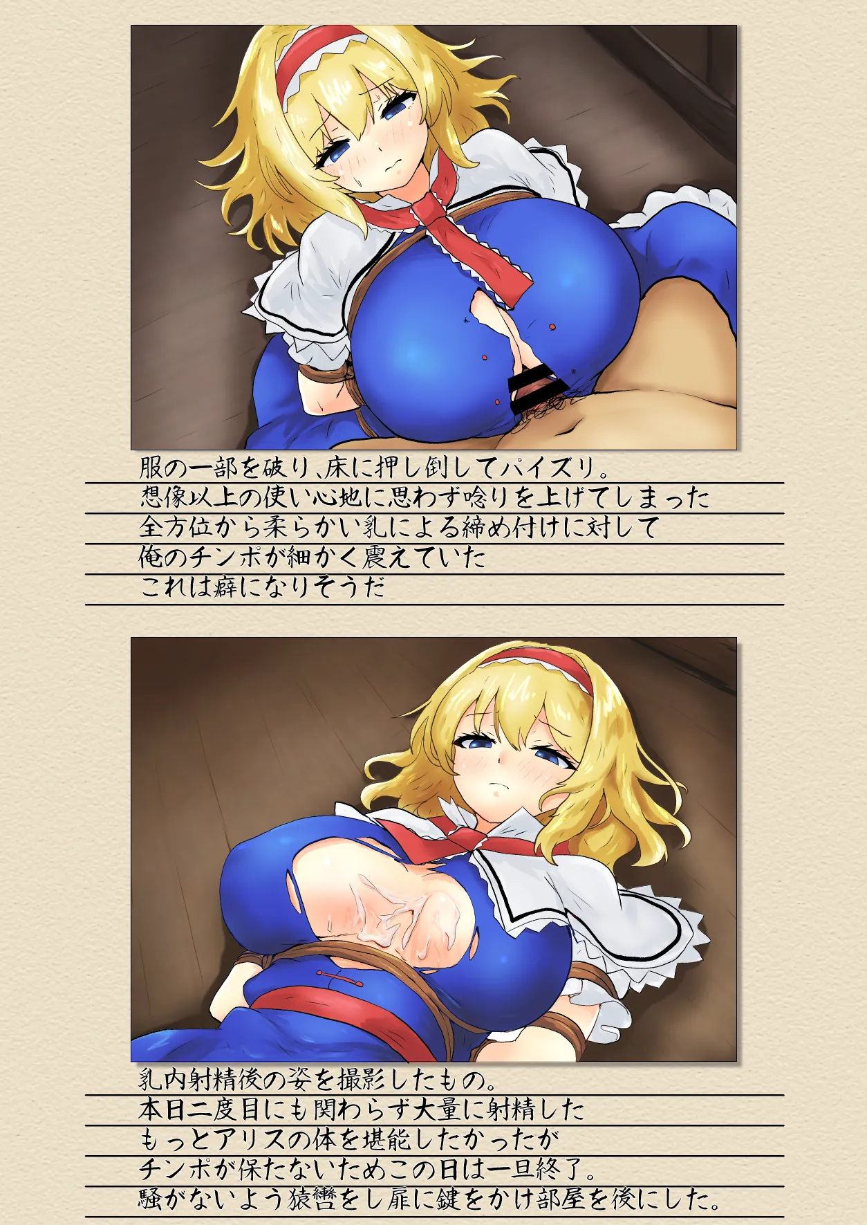 Alice Margatroid Confinement Album page 8 full