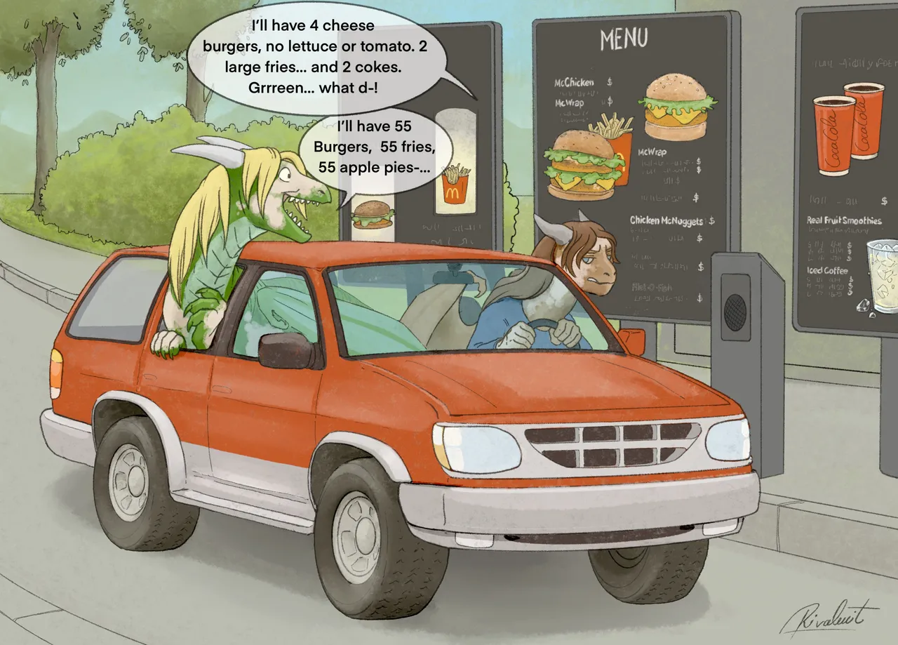 Dragons and Cars dont Mix page 1 full
