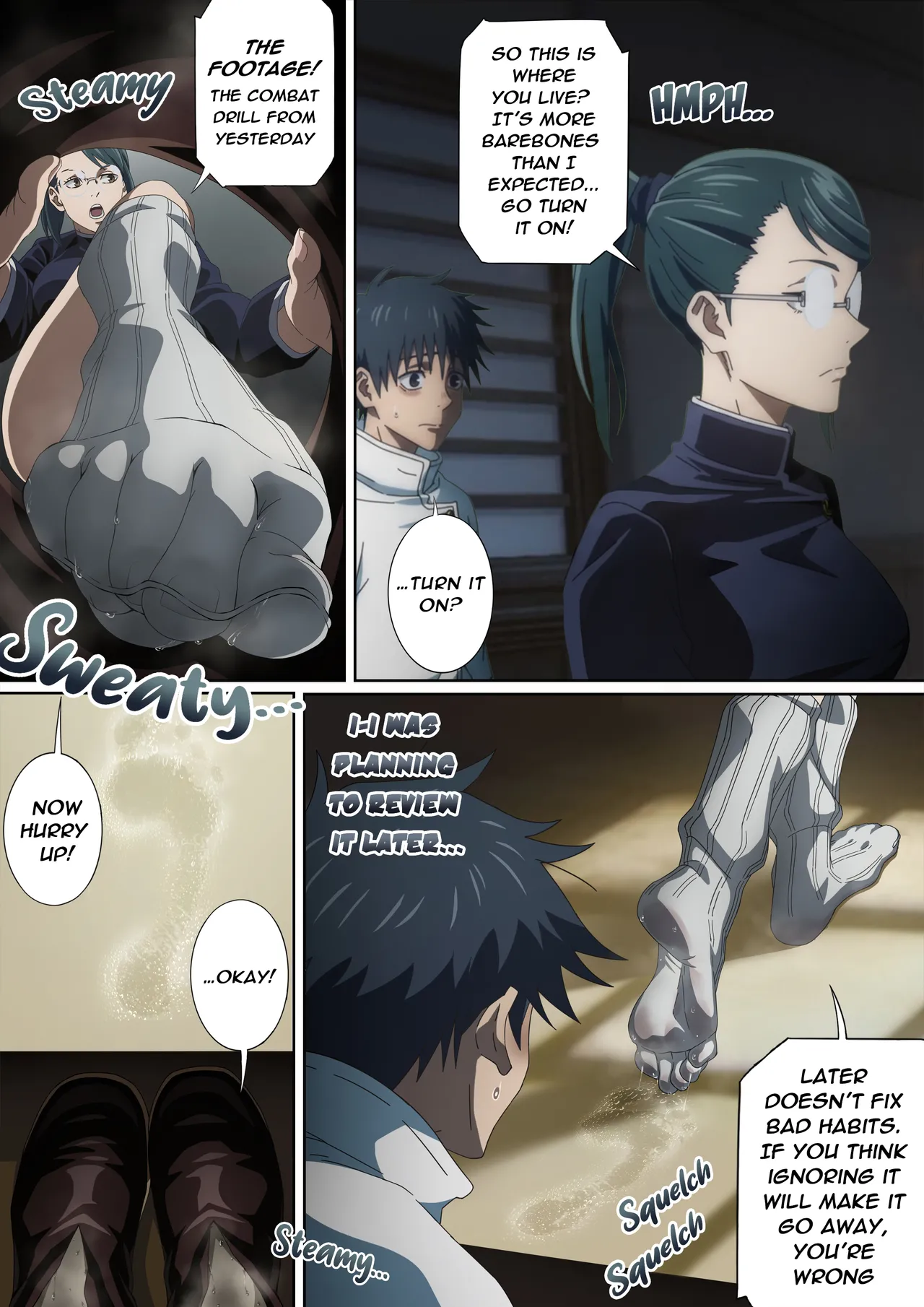 Drowning in Maki-sama's Toes 真希様の足先に溺れて page 1 full