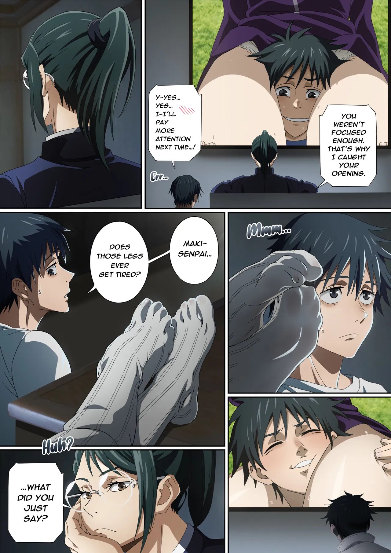 Drowning in Maki-sama's Toes 真希様の足先に溺れて page 3 full