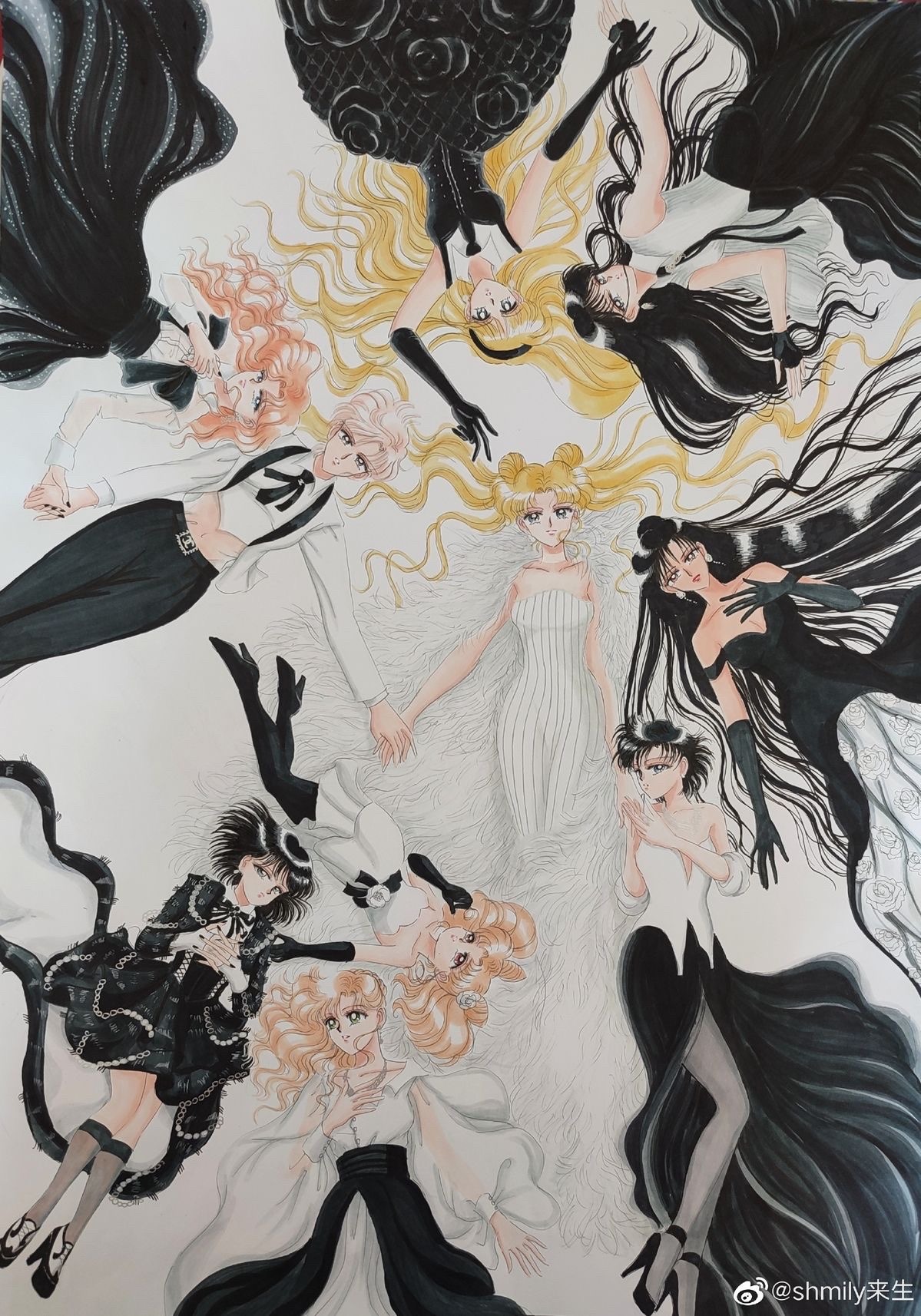 Sailor moon art compilation page 4 full