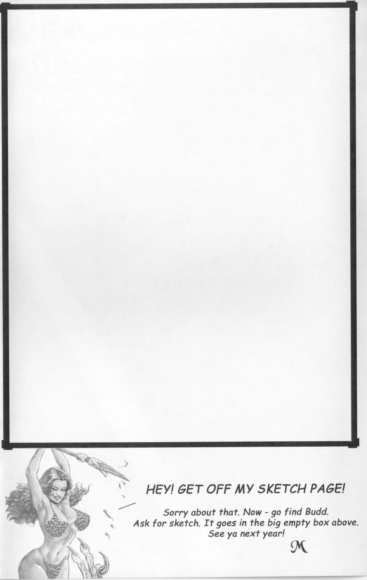 The Cave Drawings of Budd Root - 2010 Convention Art Book page 3 full