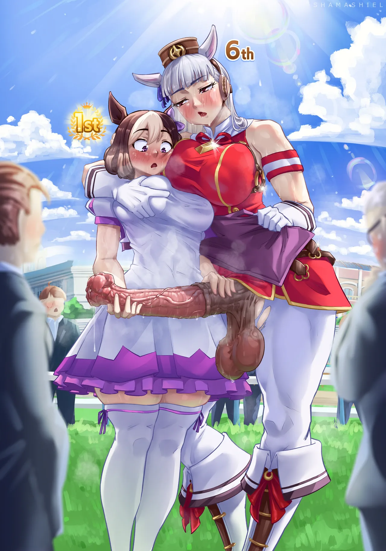 Special Week and Futa Goldship! page 5 full