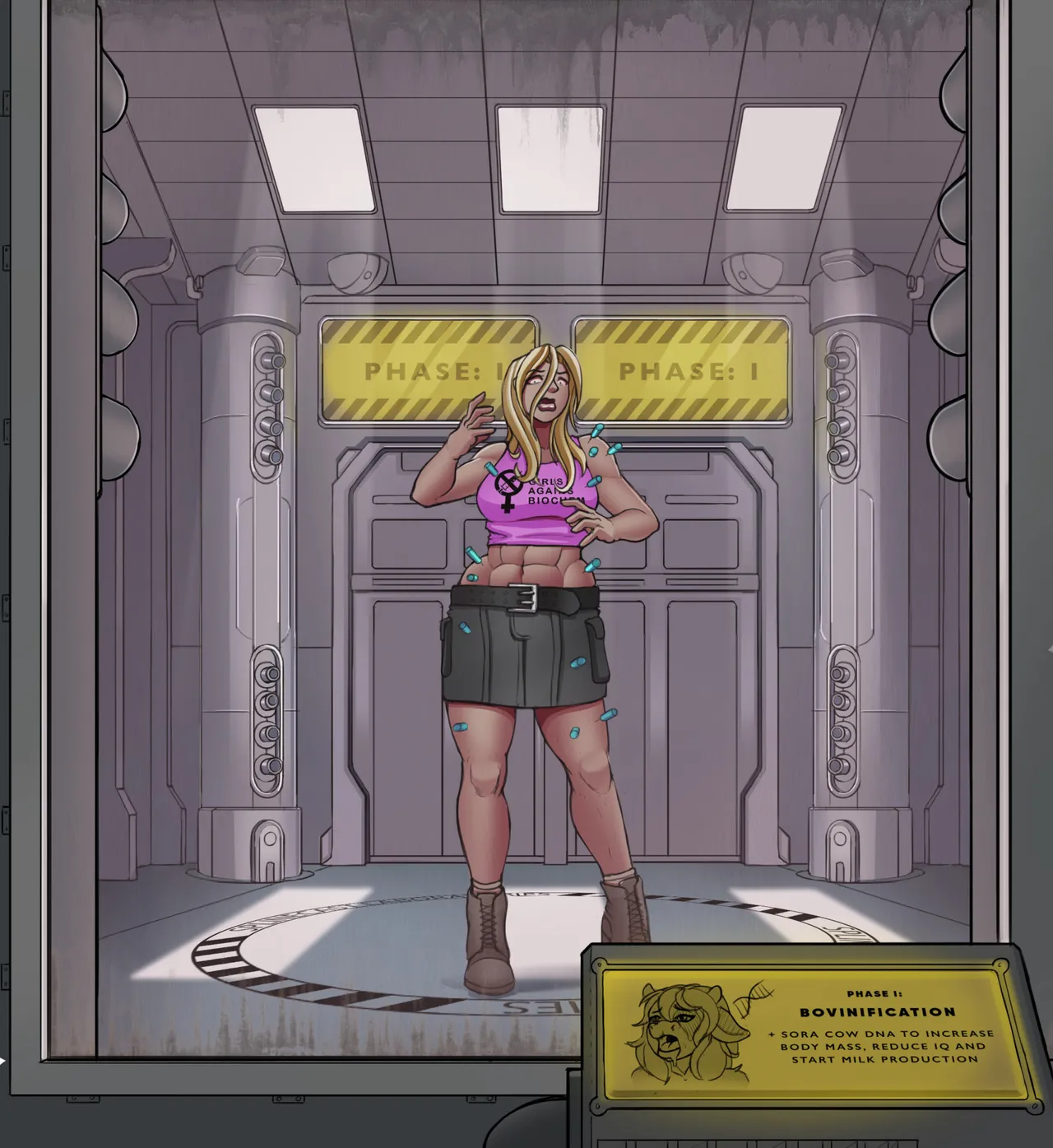 Protestors Trespass page 1 full